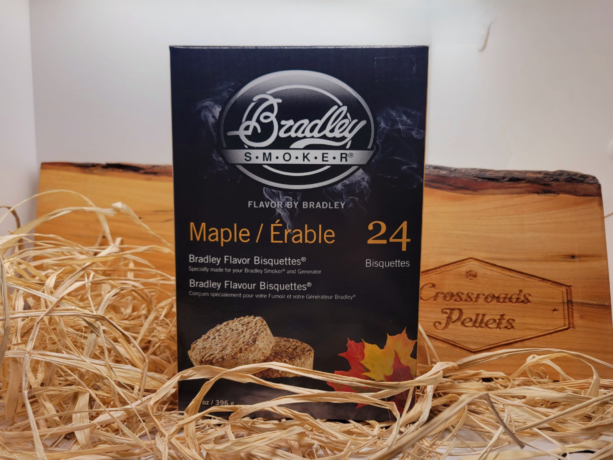 Bradley Smoker Maple Bisquettes 24 pk
